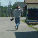 May 28, 2015 - The rock throwing cowardly 'vigilante'