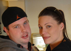 Amanda Herba and Peter o'Quinn