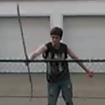 May 15, 2015 - Devon Ure, doing his best to pick a fight