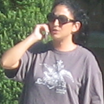 September 29, 2010 - Perihan Guney expelling hot air